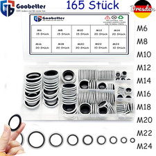 165tlg Hydraulik Dichtringe