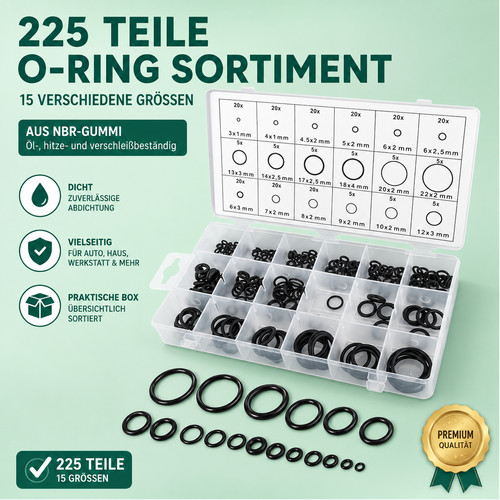 225x ring sortiment nbr - 225x,