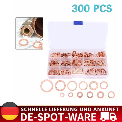 300x kupferringe dichtring - kupferringe,