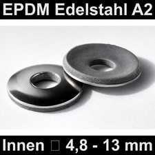 EPDM Dichtscheibe Edelstahl