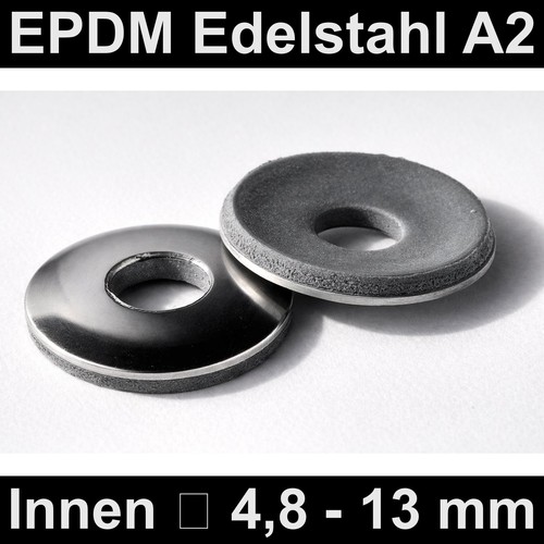 Epdm dichtscheibe edelstahl - epdm,