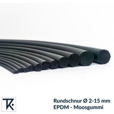 Moosgummi Rundschnur Ø 2 - 15