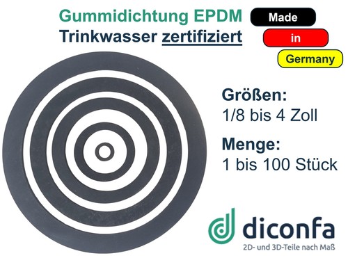 Flachdichtung gummidichtung - flachdichtung,